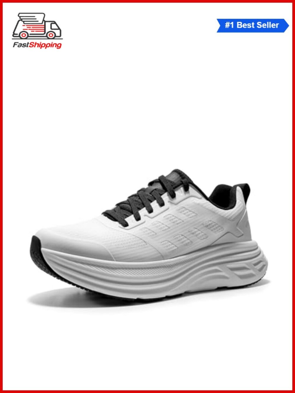 ✨ NORTIV 8 Women's Athletic Walking Running Sneakers Lace-Up EVA Mesh